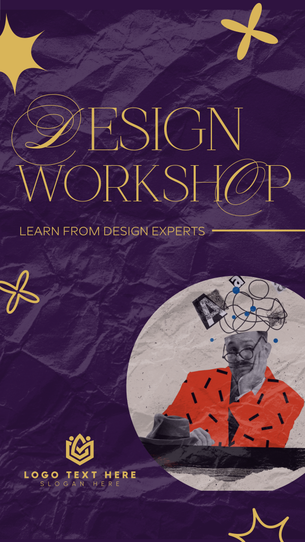 Modern Design Workshop Instagram Story Design