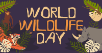 Rustic World Wildlife Day Facebook Ad Design