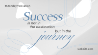 Success Motivation Quote Facebook Event Cover Design