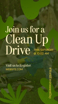 Clean Up Drive Facebook story Image Preview