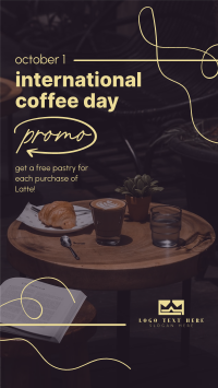 Coffee Day Promo Facebook Story Design
