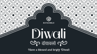 Blessed Bright Diwali Facebook Event Cover Image Preview