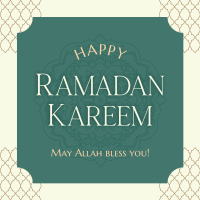 Happy Ramadan Kareem Instagram post Image Preview