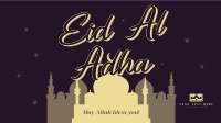 Eid Al Adha Night Facebook Event Cover Design