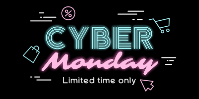 Dazzling Cyber Sale Twitter Post Image Preview