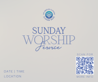 Radiant Sunday Church Service Facebook post Image Preview