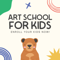 Art Class For Kids Linkedin Post Image Preview