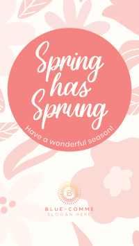 Spring Has Sprung Instagram story Image Preview