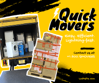 Quick Movers Facebook post Image Preview