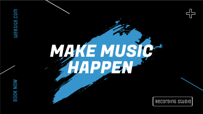 Music Studio Brush Facebook event cover Image Preview