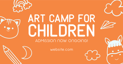 Art Camp for Kids Facebook ad Image Preview