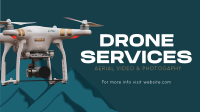 Aerial Drone Service Animation Image Preview