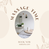 Chic Massage Instagram Post Design