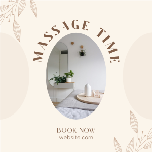 Chic Massage Instagram post Image Preview