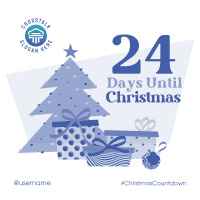 Exciting Christmas Countdown Instagram post Image Preview