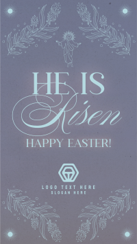 Rustic Easter Sunday TikTok video Image Preview