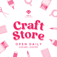 Kawaii Craft Shop Instagram Post Image Preview