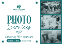 Photo Services Postcard Design