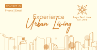Minimalist Cityscape Facebook ad Image Preview