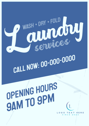 Vintage Wash Flyer Image Preview