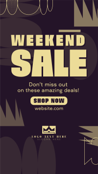 Weekend Sale Instagram Story Design