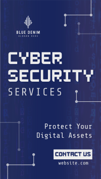 Modern Cyber Security Instagram Reel Image Preview