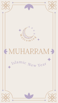 Happy Muharram New Year Facebook story Image Preview