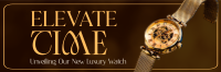 New Luxury Watch Twitter Header Preview