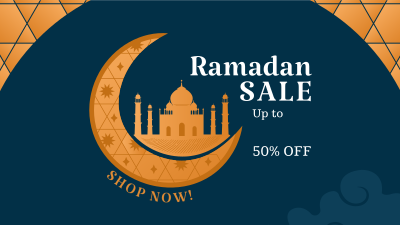 Ramadan Moon Discount Facebook event cover Image Preview