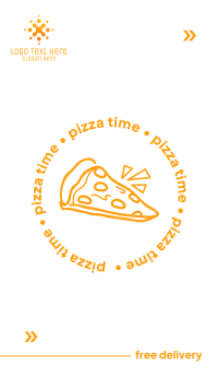 Pizza Time Instagram story Image Preview