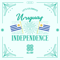 Uruguayan Independence Day Instagram Post Image Preview
