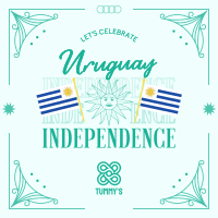 Uruguayan Independence Day Instagram Post Image Preview