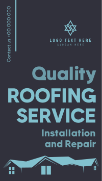 Quality Roofing YouTube short Image Preview