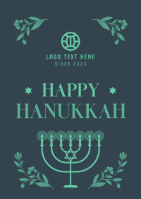 Hanukkah Candles Poster Image Preview