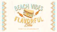 Flavorful Bites at the Beach Facebook Event Cover Image Preview