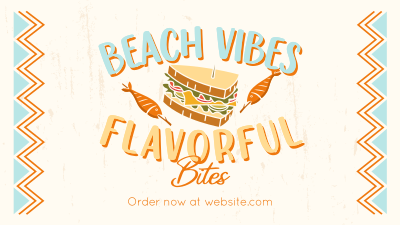 Flavorful Bites at the Beach Facebook event cover Image Preview