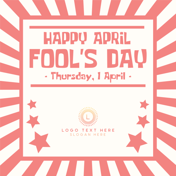 April Fool's Day Instagram Post Design Image Preview