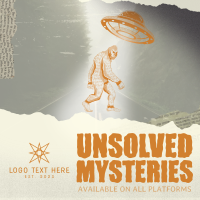 Rustic Unsolved Mysteries Instagram Post Image Preview