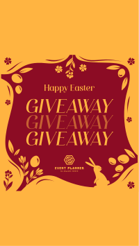 Blessed Easter Giveaway Instagram Story Design