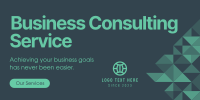 Business Consulting Twitter Post Design