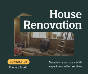 Simple Home Renovation Facebook post Image Preview