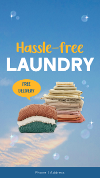 Hassle-Free Laundry Instagram Story Preview