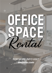 Office Space Rental Flyer Design