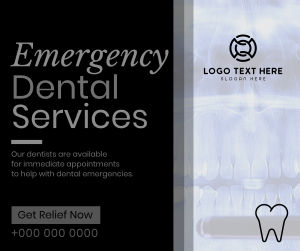 Corporate Emergency Dental Service Facebook post Image Preview