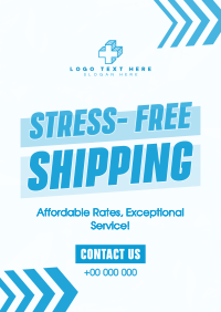 Shipping Delivery Service Flyer Image Preview