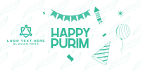 Purim Jewish Festival Twitter post Image Preview