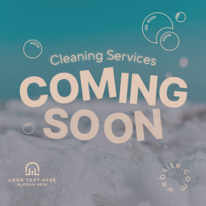 Bubbles Coming Soon Instagram post Image Preview