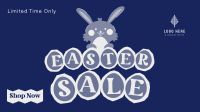 Easter Bunny Promo Facebook Event Cover Design