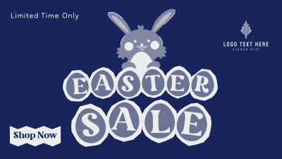 Easter Bunny Promo Facebook event cover Image Preview