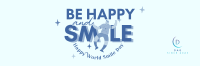 Be Happy And Smile Twitter Header Design